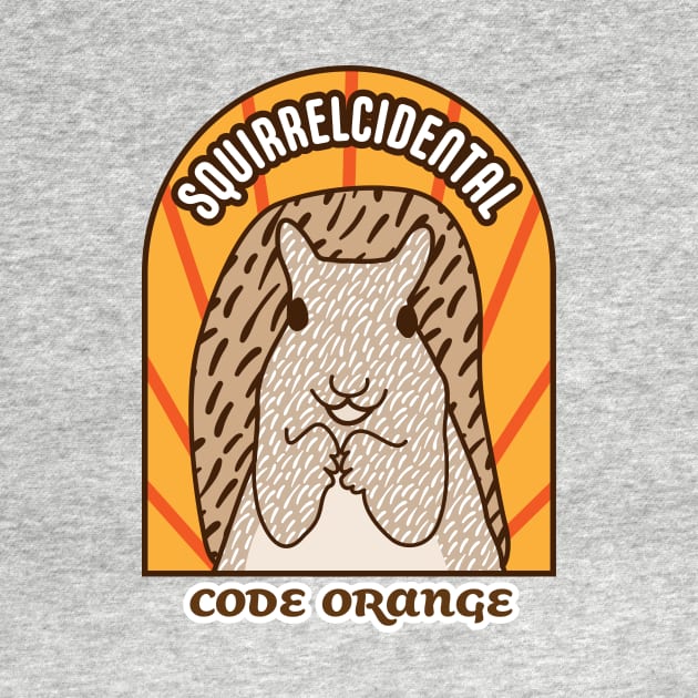 Squirrelcidental - Code Orange | Squirrel Graphic by Annelie